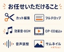 エンタメ系YouTubeをフルテロップ編集します 全発言テロップ対応。レスの速さと丁寧なやり取りが強みです イメージ3