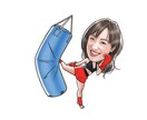 名刺やSNSのアイコンを描きます 他の人とは違うオリジナリティあるイラストが欲しい方 イメージ1