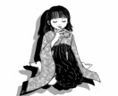 小説等の白黒挿絵描きます ホラーや心情エッセイ…etc… イメージ4