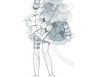 sns用途をおすすめします 可愛い女の子を描くことが得意です。 イメージ2