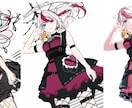 最安値！透明感のあるイラストを描きます 鮮やかで魅力的なキャラクターを描きます！ イメージ5