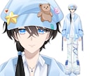 新規開店！4.9万円でVtuber全工程対応します Live2D・ロゴ・SDキャラまで完全対応 イメージ7