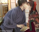 企業実績多数有り・和風ASRMのイラスト制作します 乙女向けボイスドラマ/立ち絵/シチュエーションボイス/配信等 イメージ8