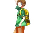 アニメ系女の子イラスト描きます！ます イラスト系専門学校卒の経験を活かし、真摯に対応します！ イメージ1