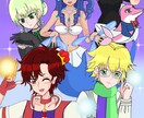 1枚絵のイラストを製作します 80~90年代風のレトロなイラストを描きます イメージ1