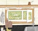 ほっこりかわいい暮らしをテーマにした絵を描きます お店のビジュアルイラストやお部屋のインテリアに イメージ3