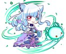 商用利用可！可愛いイラスト描いちゃいます SDキャラ・デフォルメキャラ・立ち絵 イメージ1