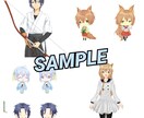 SNSアイコンやヘッダーイラストを制作致します 可愛い女の子や男の子のイラストが得意です！ イメージ3