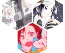 貴方だけのSNS等のアイコン描きます YouTubeやSNS等のアイコンが欲しい方是非！ イメージ4