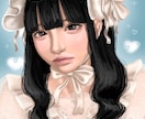 厚塗りでリアルタッチの女の子を描きます 似顔絵も描けます❣️アイコンなどにぜひ(^^)！ イメージ9