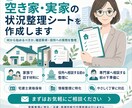 空き家・実家の状況整理シートを作成します 何から始めるべきか、確認事項・役所への質問を整理 イメージ1