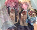 可愛いを形に！！！イラスト描きます 高品質低価格を目指しています！ イメージ1