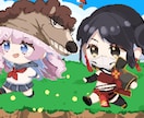 可愛い女の子のイラスト描きます 可愛い女の子のイラストが得意です！ドット絵〜1枚絵まで対応可 イメージ7