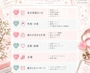 3つの占術であなた専用の“人生カルテ”を作ります 3つの占術を照合し、あなたの本質を一冊のカルテにまとめます イメージ2