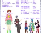 ゲームに使える立ち絵描きます イラスト自作のゲームクリエイターが制作！【商用利用可！】 イメージ2