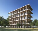 魅力的な建築CGパースを制作致します 広告からコンペ用CGまで幅広く対応致します イメージ7