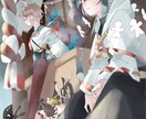 厚塗り風の1枚絵を描きます 立体感のあるイラストを描きます！ イメージ1