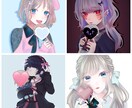 アイコン描きます 可愛いからかっこいいまで！SNS等に使えるアイコン承ります！ イメージ3