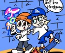 アメリカンカートゥーン風のイラスト作成します ポップで可愛いオリジナルのイラストを作成します イメージ4