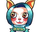 あなたのSNS用アイコンをコピックで描きます パキッとした色合いで彩色されたアイコンはいかがですか？ イメージ4