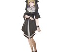 キャラクターデザイン・イラスト制作承ります オリジナルゲームやライトノベルのキャラクターの立ち絵など イメージ3
