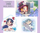 商用OK！ミニキャラ /SDキャラお描きします 男性ライバー、女性ライバー共にご依頼頂いております！ イメージ5