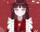 表情差分9種付き！着物メイド女の子販売いたします 【値下げ】最短即日納品！すぐにご使用いただけます イメージ5
