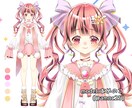 Vtuberモデル全行程制作いたします 大好きを詰め込んだキャラで活動しませんか？ イメージ5