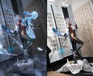 Cosplay画像修正・加工・合成できますます 顔の修正。エフェクト追加など写真をアニメに近づける イメージ1