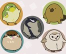 リアルやぽっぷな可愛い動物イラスト描きます アイコン動画など利用できるオリジナルイラスト イメージ2