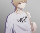 SNS等アイコン、ヘッダー用イラスト受け付けてます かっこいい男の子のイラストの依頼なら是非！ イメージ5