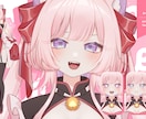 値下中！綺麗に動くVtuberモデル制作いたします イラスト持込可！イラスト～モデリングまで一括対応も！ イメージ8