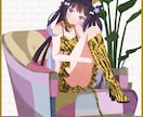 あなたの世界観伝わるSNS用イラスト描きます 返礼品/一枚絵/グッズ/配信サムネ/記念イラスト商用可 イメージ8