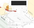 3Dのシンプルでわかりやすい地図を作成します パリの建築デザイナーによる３D案内図 イメージ4