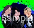 個性的でリアルな似顔絵描きます 人と被らないアイコンや大切な人のプレゼントにどうぞ！ イメージ1