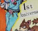 アニメ風似顔絵作成します 手書きでアニメ風似顔絵作成！PDF等のデータ化可能です。 イメージ3