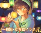 やわらか・かわいいイラスト制作いたします 厚塗りタッチで優しい*.+　心あたたまる絵を贈ります イメージ1