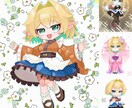 細部もしっかり！デフォルメちびキャラクター描きます 細部までしっかり！デフォルメ・ミニ・ちびキャラクター描きます イメージ6