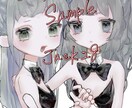 ラフっぽいデジタルイラストをご提供します ミニキャラから等身キャラ、なんでもお描きします イメージ1