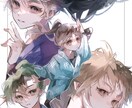 SNS等のオリジナルアイコンを描かせていただきます 透明感のある仕上がり/一枚絵も可 イメージ3
