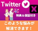 Twitter日本人フォロワー100人集客します ◎保証期間、オプション購入特典あります！ イメージ6