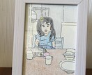 心温まるイラストを提供します お家時間が長い今、お部屋に心温まる絵を飾ってみませんか？ イメージ5