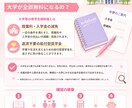 編集可能！奨学金・修学支援の説明資料を作成します 学生や保護者に分かりやすく、面談で使える解説資料を作成します イメージ2