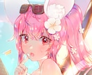 SNSアイコン用イラスト描きます キラキラ可愛い&美麗イラストでSNS映え！ イメージ1