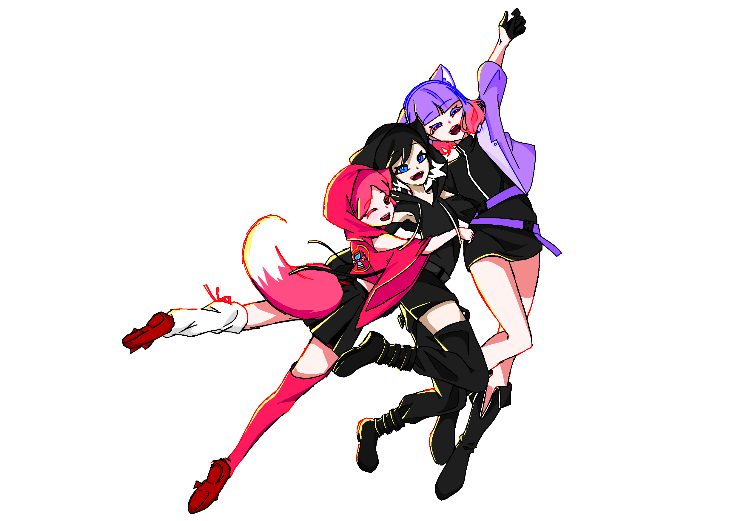 TRPGの立ち絵を最低価格で描きます 感情表現と躍動感たっぷりの立ち絵を描きます！ イメージ7