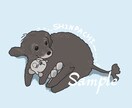 ゆるっと！どうぶつお描きします SNSアイコン・待ち受けなどに イメージ1
