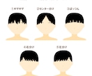 アニメ風のすっきりとしたアイコンイラストを作ります パーツを選んで簡単にオーダーできるキャラクターイラスト イメージ3