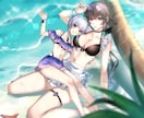 ご希望のイラストお描きします アイコンや、一枚絵、サムネイルなど イメージ3