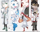 商用費込み！アニメ塗りのポップなイラスト制作します 配信、動画、SNS、IRIAMやグッズに！幅広く対応 イメージ7