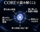 夢の核を読み解き言語化します 夢占いではなく、夢の核を読む鑑定 イメージ3